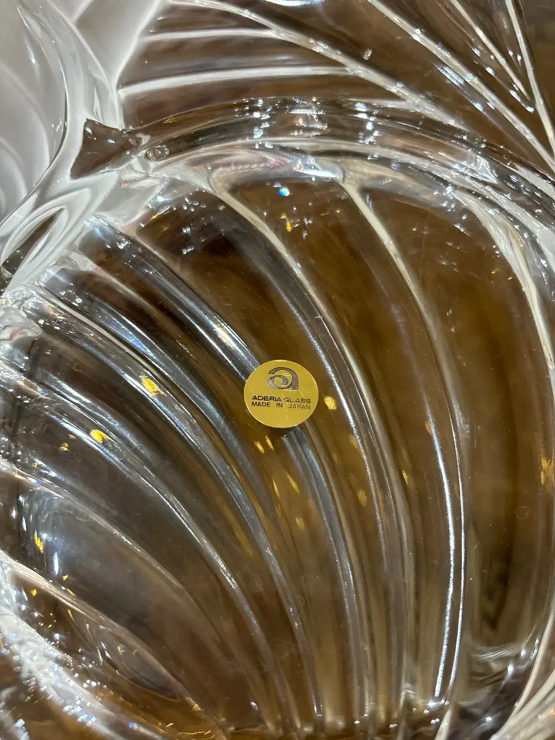 یک جفت دیس شیشه ای ژاپنی|ظروف سرو و پذیرایی|تهران, نیروی دریایی|دیوار