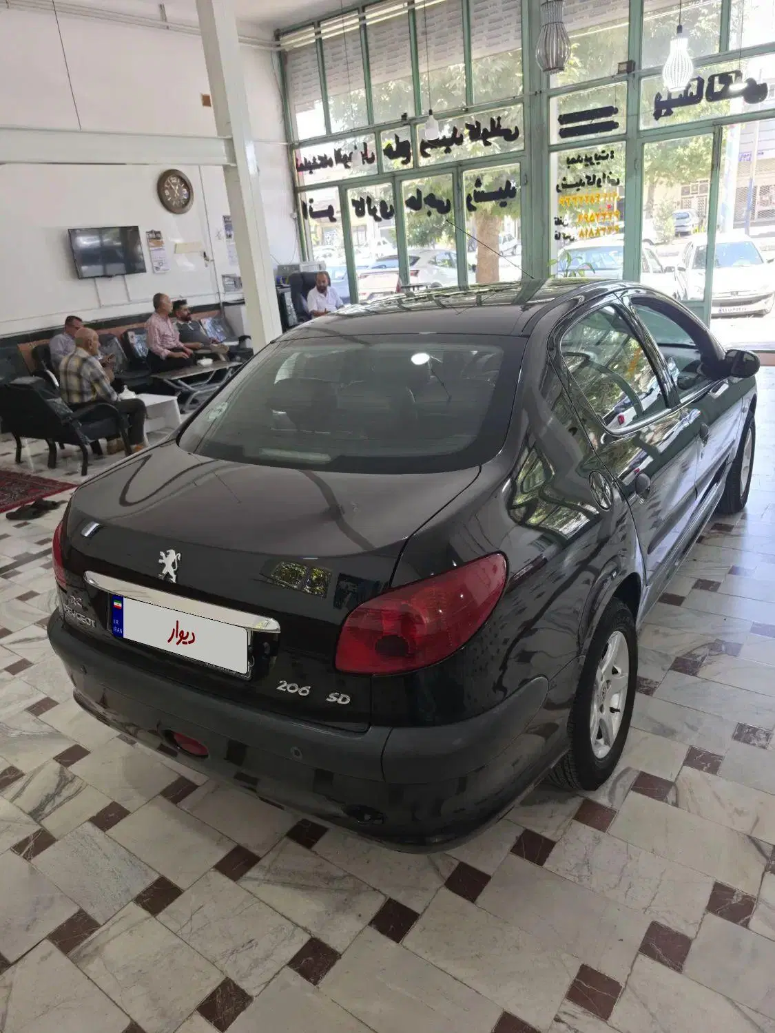 206SD(مدل98)V8|خودرو سواری و وانت|بوکان, |دیوار