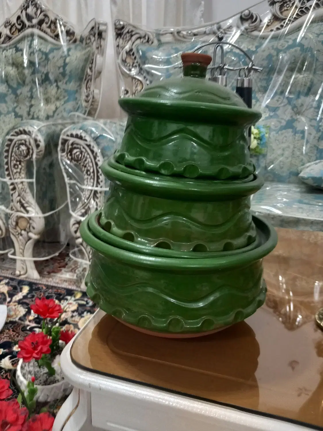 گمج|ظروف پخت‌وپز|صومعه‌سرا, |دیوار