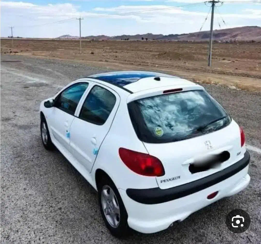 پژو۲۰۶ تیپ۳|خودرو سواری و وانت|حمیدیا, |دیوار