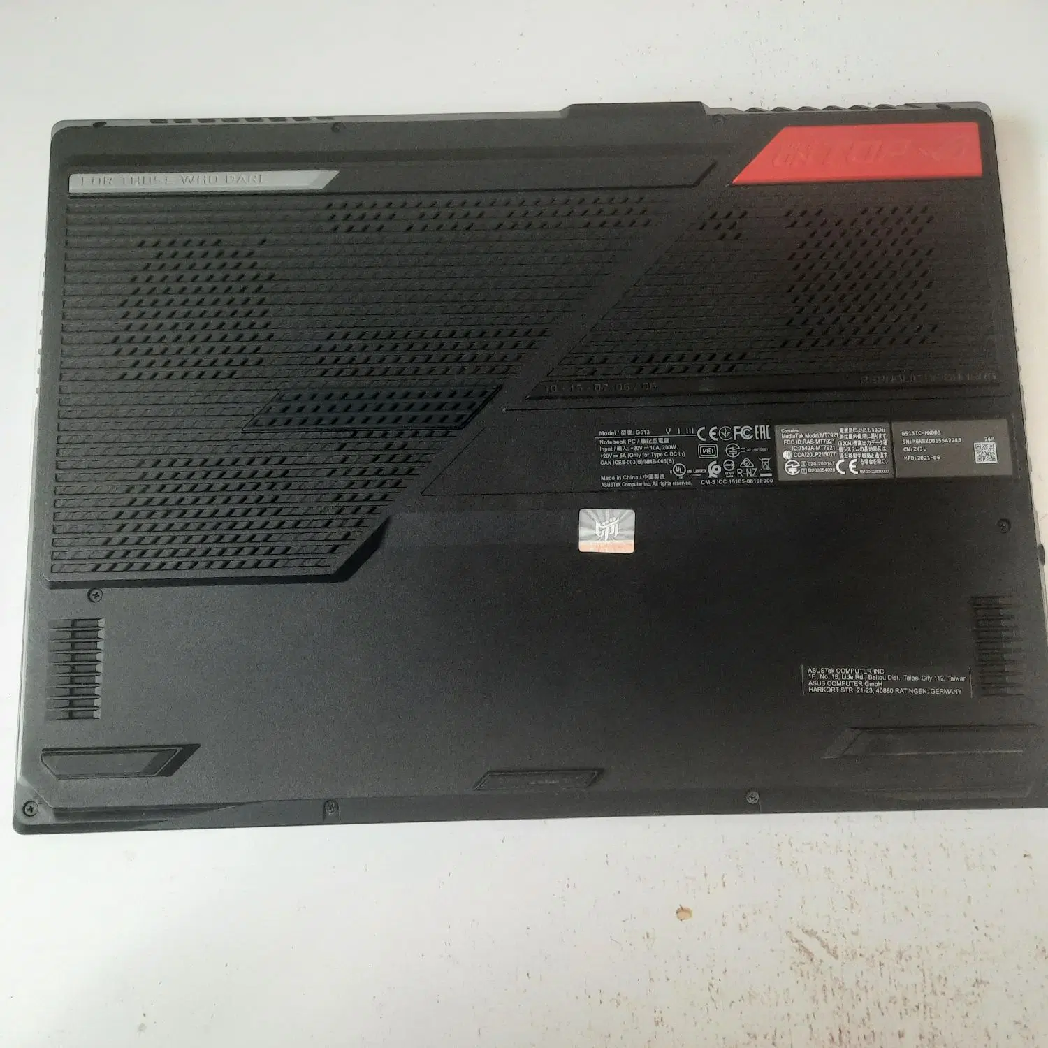 لپتاپ rog g513|رایانه همراه|اصفهان, آهنگران|دیوار