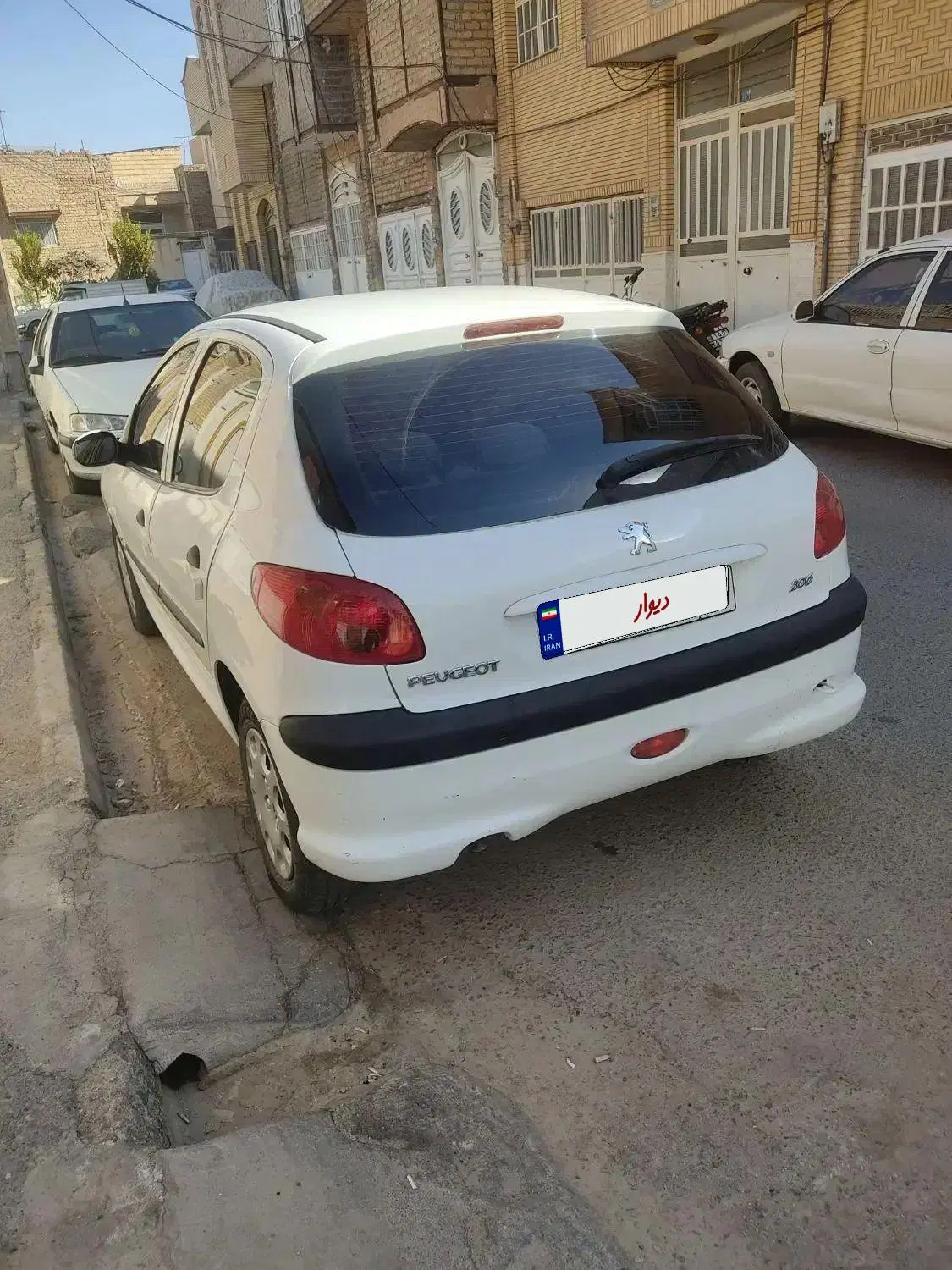 206 تیپ 5|خودرو سواری و وانت|قم, لسانی|دیوار