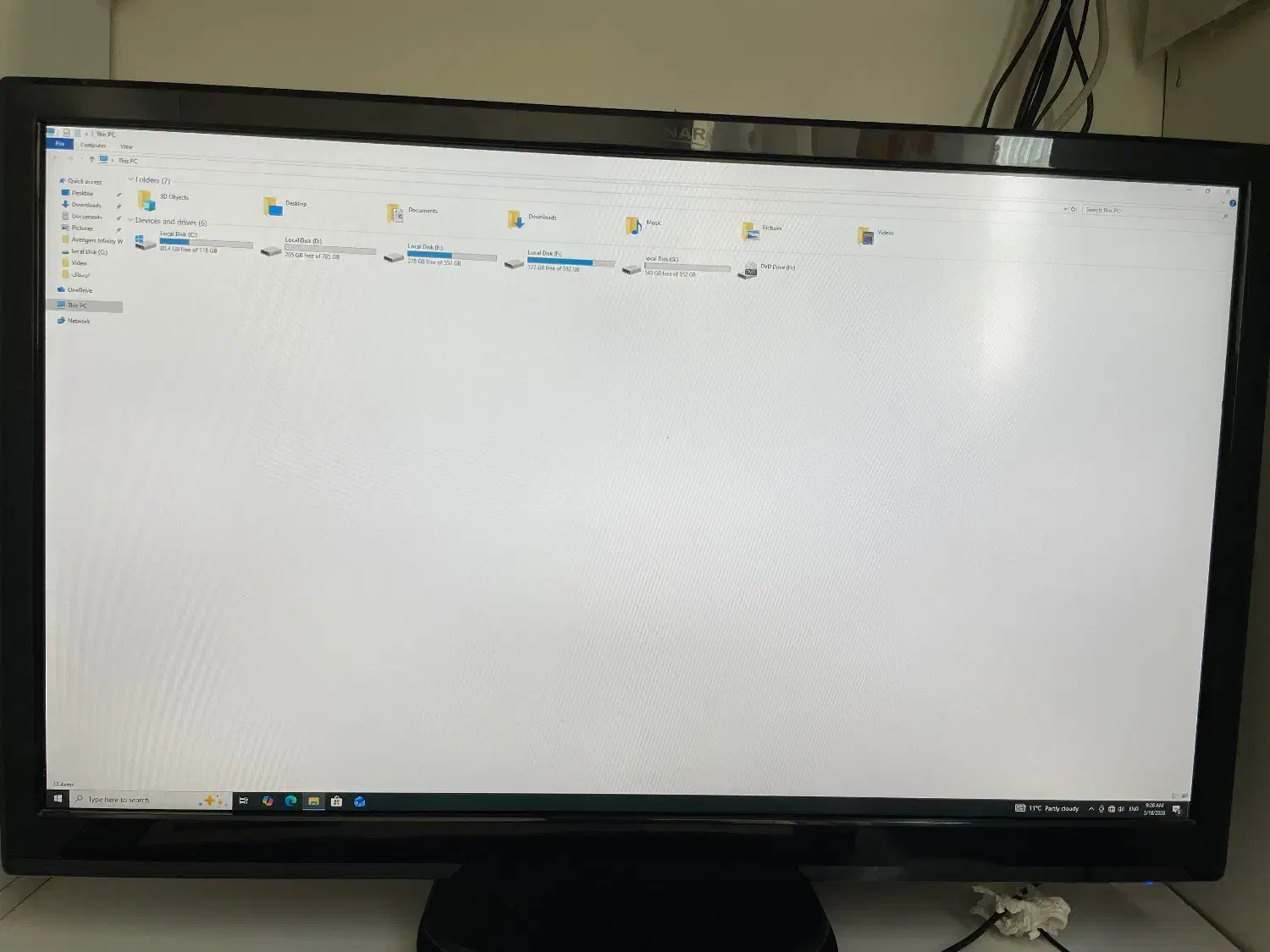 مانیتور ۲۷ اینچ 2k اسپیکردار|قطعات و لوازم جانبی رایانه|تهران, تهرانپارس شرقی|دیوار