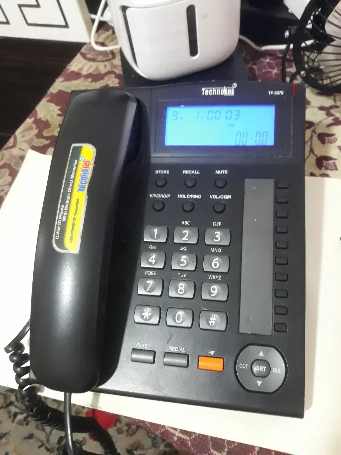 TF۵۰۷۹ technotel|تلفن رومیزی|بابل, |دیوار