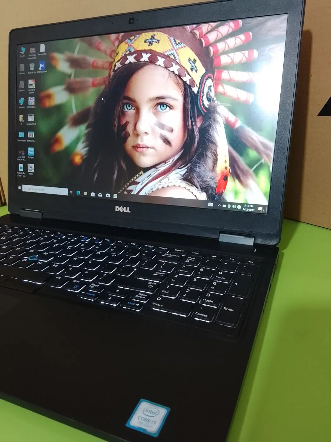 Dell E5570 Core i7 7600U Ram 8 256 SSD FHD|رایانه همراه|مشهد, گاز|دیوار