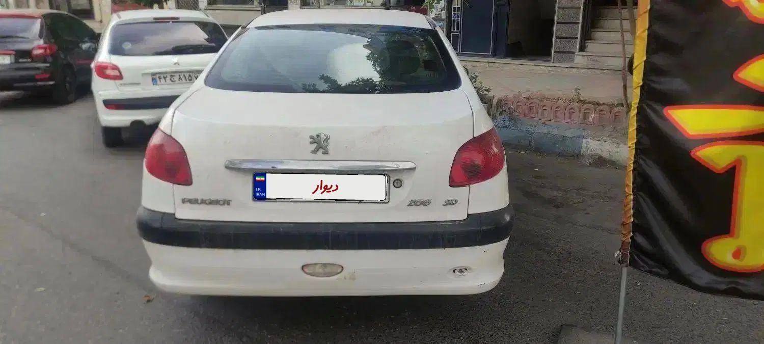 206SD V20|خودرو سواری و وانت|شهریار, شهرک مصطفی خمینی|دیوار