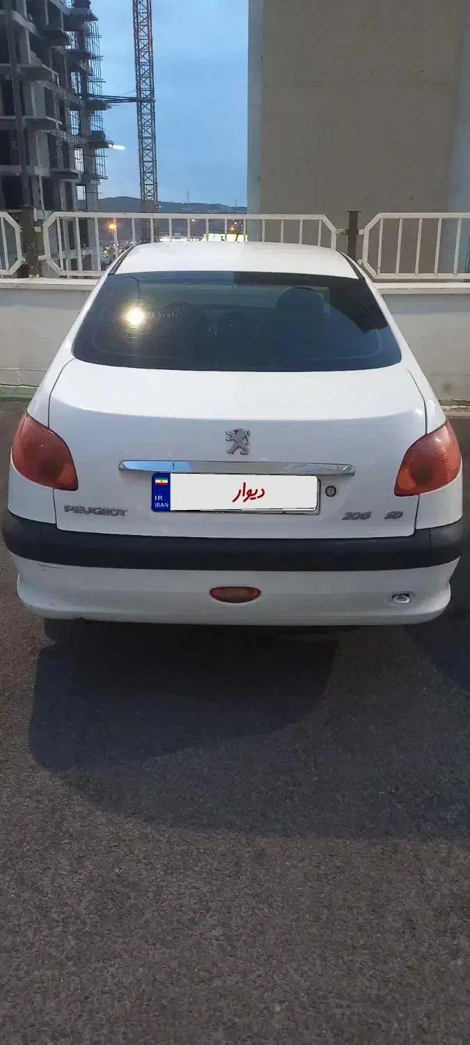 206sd 93 v8|خودرو سواری و وانت|پردیس, فاز ۲|دیوار