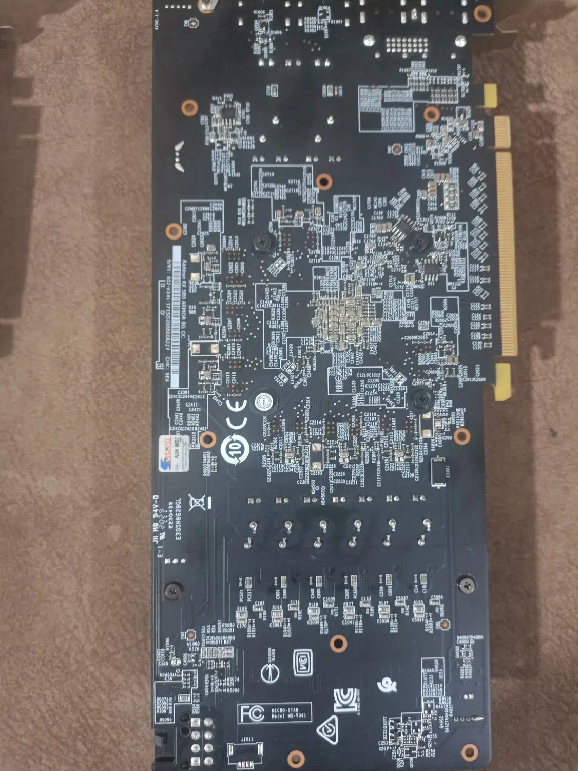 rx 580 msi armor 8g oc|قطعات و لوازم جانبی رایانه|گرگان, |دیوار