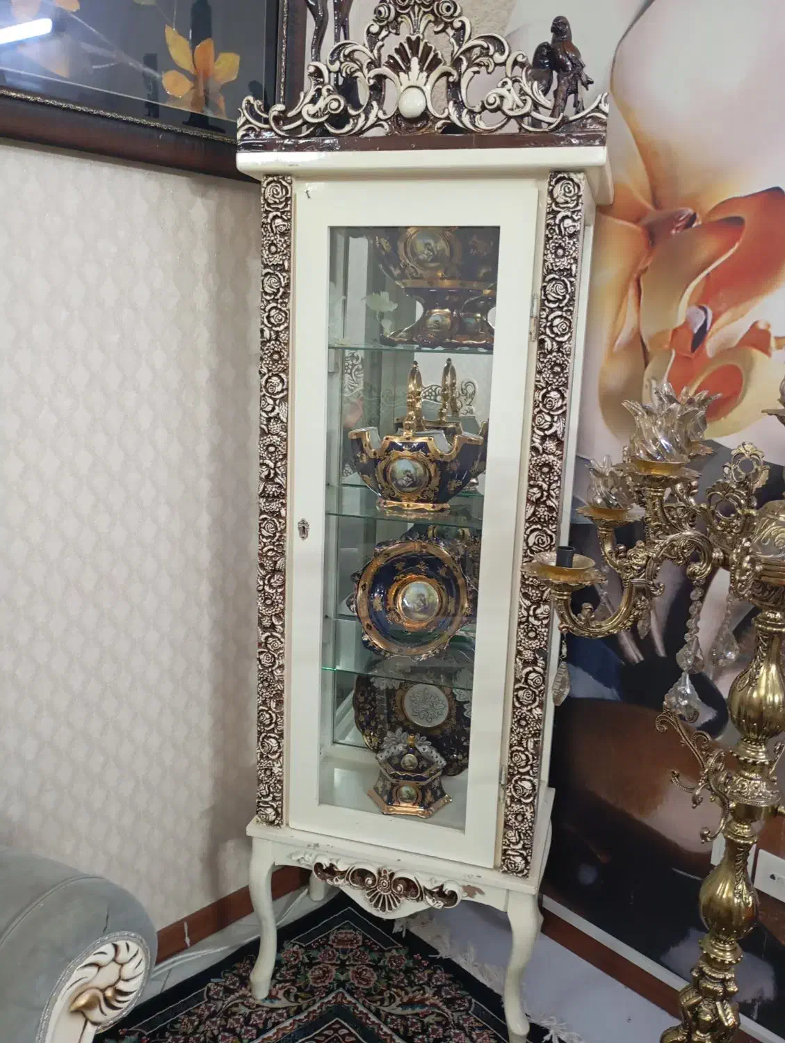 بوفه|بوفه، ویترین، کنسول|گلبهار, شهر جدید گلبهار|دیوار