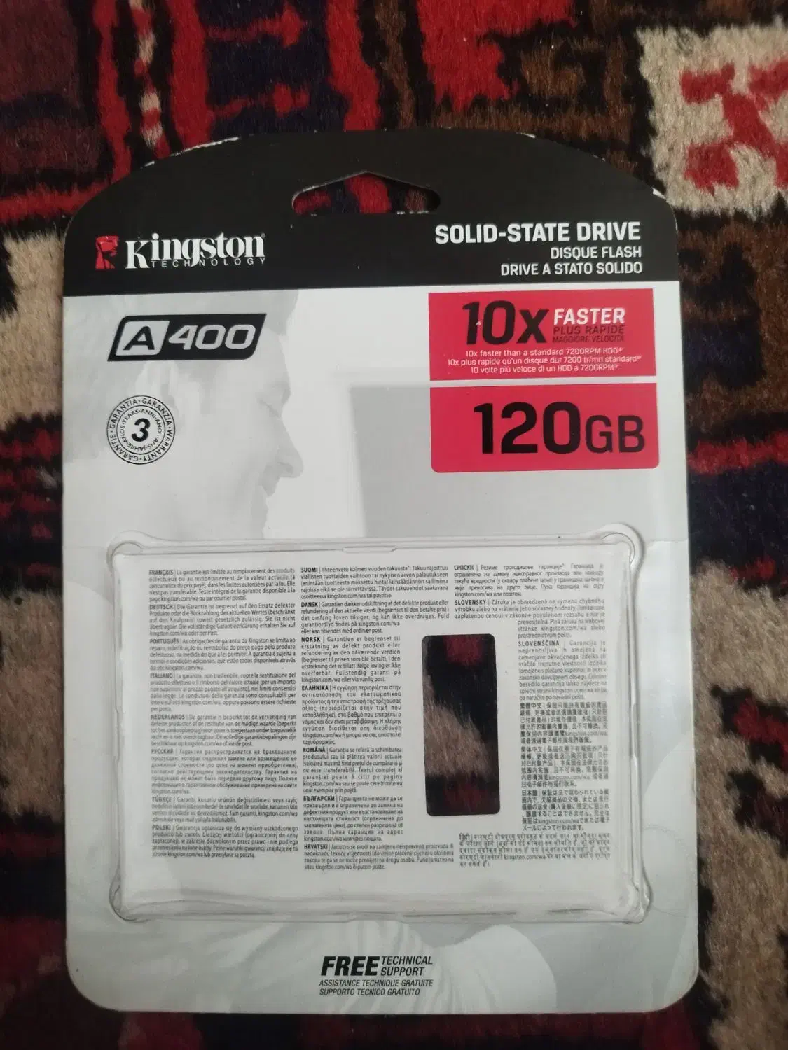 هارد ssd 120g kingston|قطعات و لوازم جانبی رایانه|تبریز, |دیوار