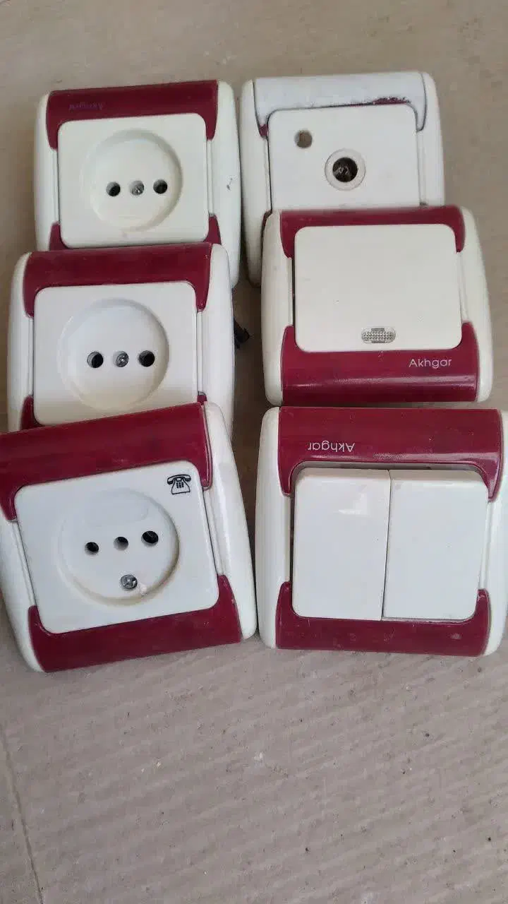 کلید و پریز|مصالح و تجهیزات ساختمان|سبزوار, قاضی زاد|دیوار