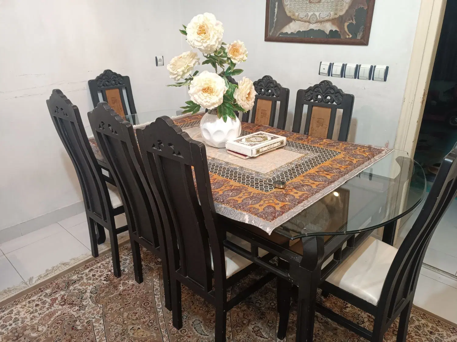 میز|میز و صندلی غذاخوری|گرگان, |دیوار