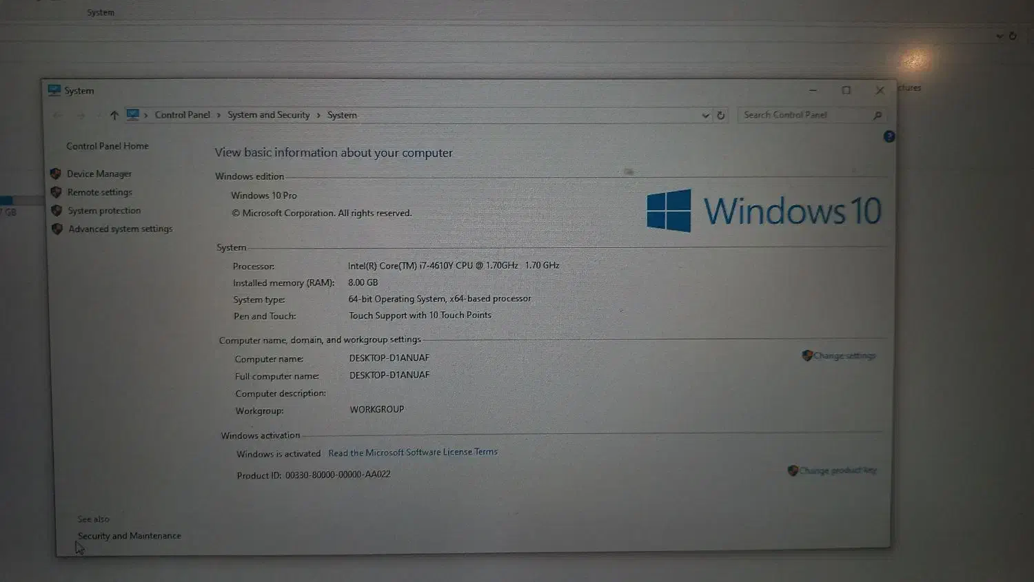 لپتاپ تبلتی توشیبا  toshiba z10 t|رایانه همراه|مشهد, گوهرشاد|دیوار