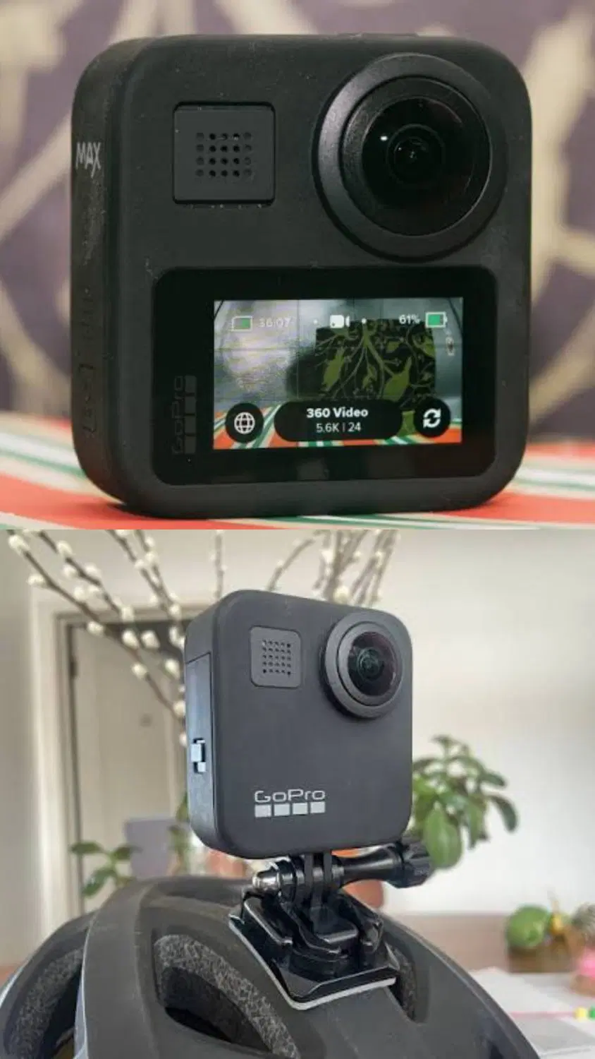 گوپرو gopro max 360|دوربین عکاسی و فیلمبرداری|رشت, گلسار|دیوار