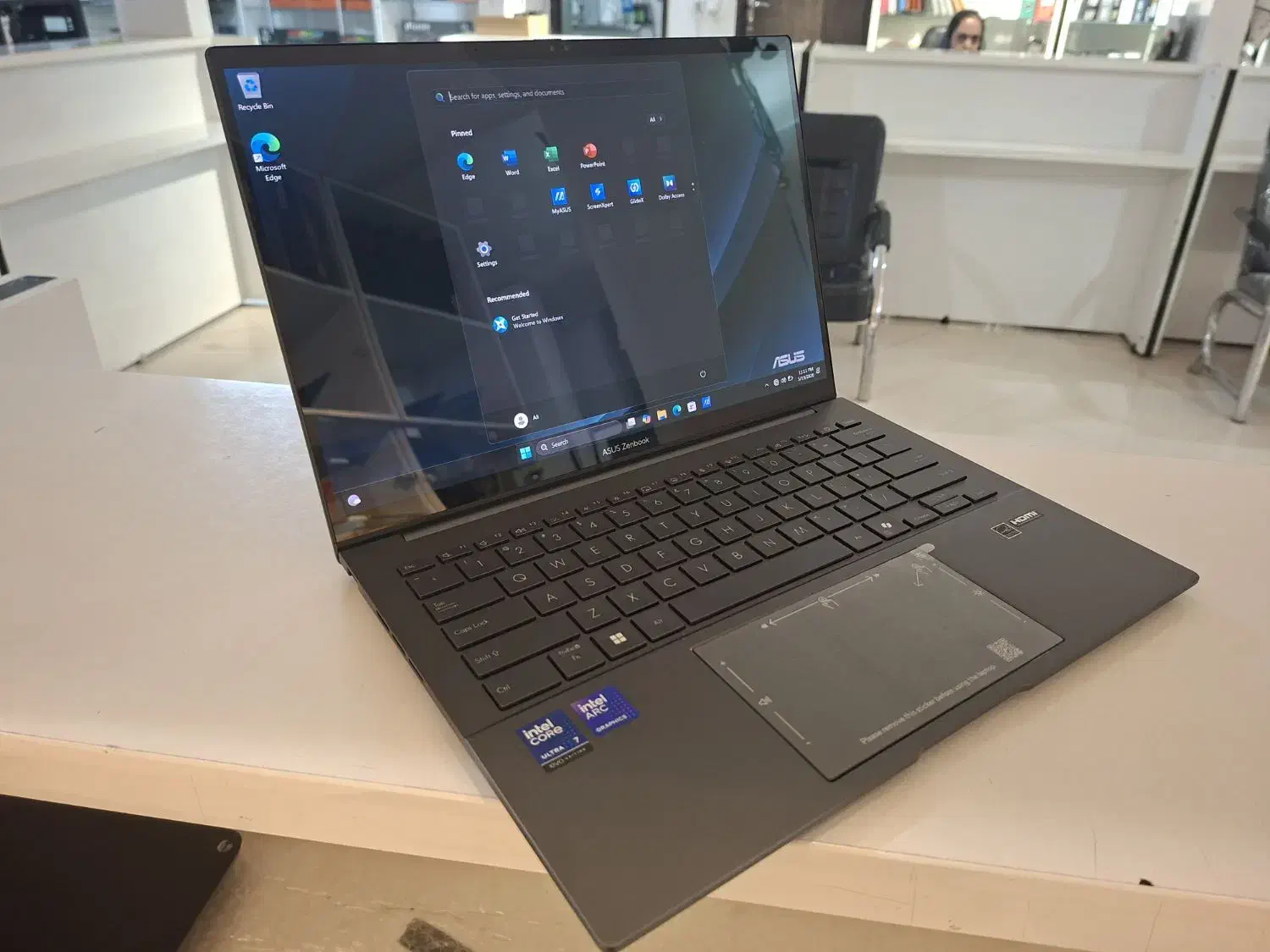 ASUS ZENBOOK 14 ULTRA 7 AI NPU|رایانه همراه|نیشابور, محله میدان باغات|دیوار