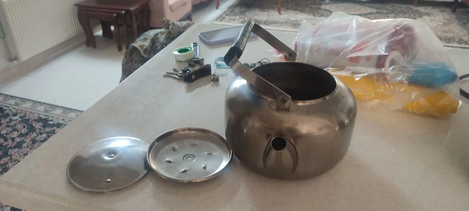 کتری|قوری، کتری، قهوه‌ساز دستی|تهران, بلورسازی|دیوار