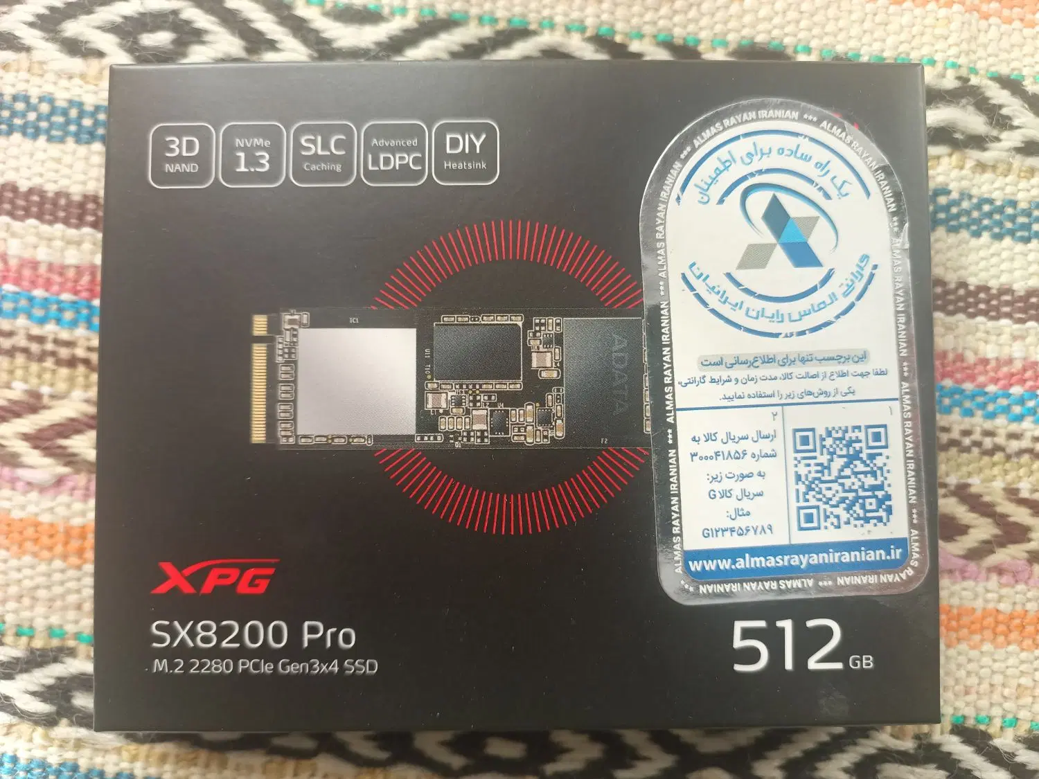 SSD 512 XPG SX8200 Pro|قطعات و لوازم جانبی رایانه|تهران, ایرانشهر|دیوار