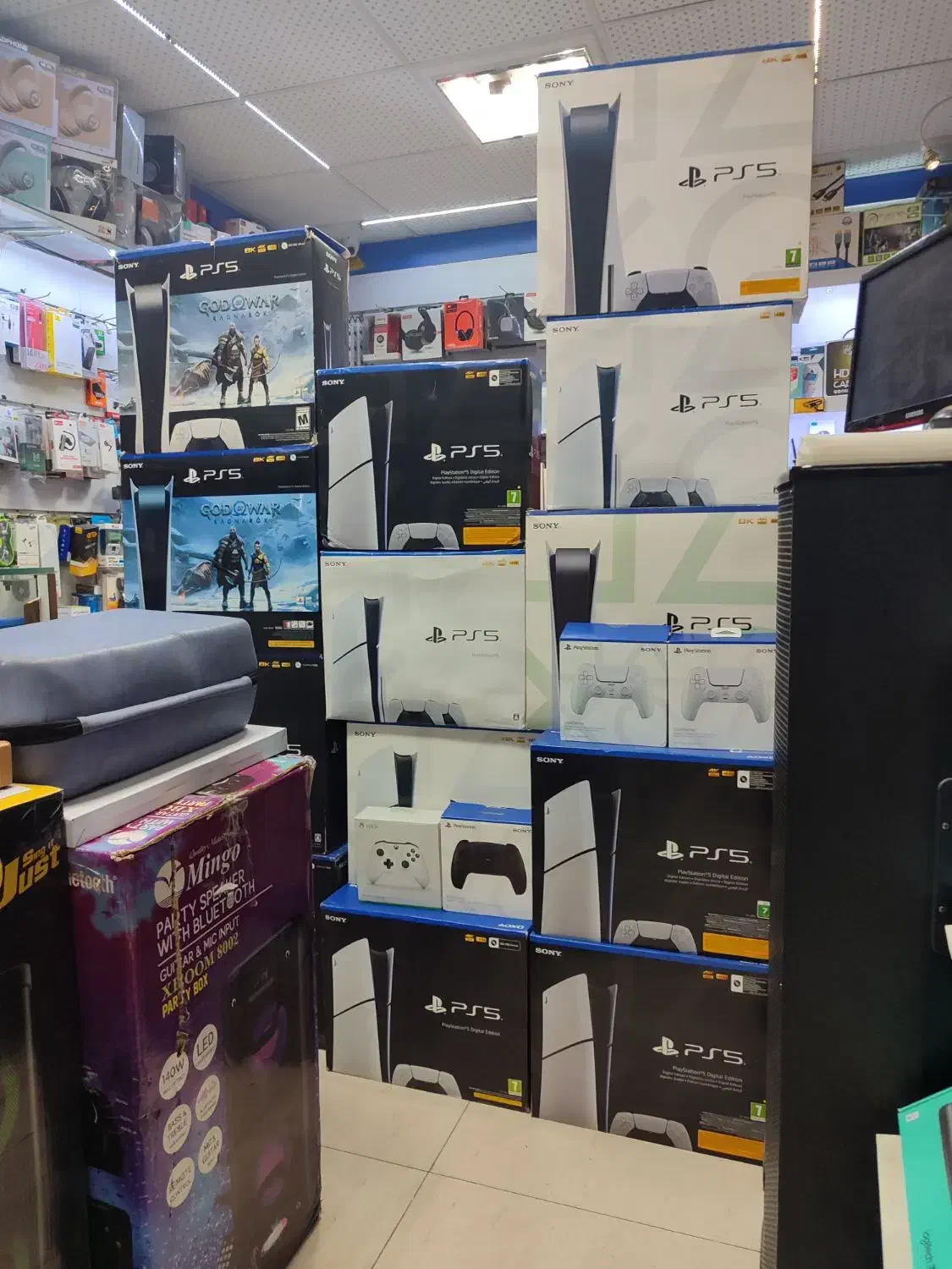 PS5 SlIM DIGITAL|کنسول، بازی ویدئویی و آنلاین|اصفهان, باغ نگاره|دیوار