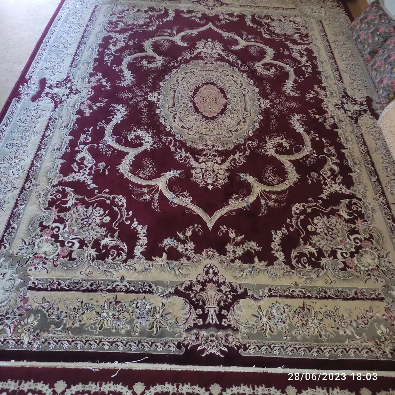 قالی|فرش|ایذه, |دیوار