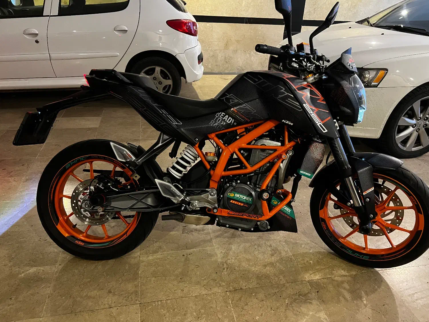 ktm duke 250|موتورسیکلت|تهران, سنائی|دیوار