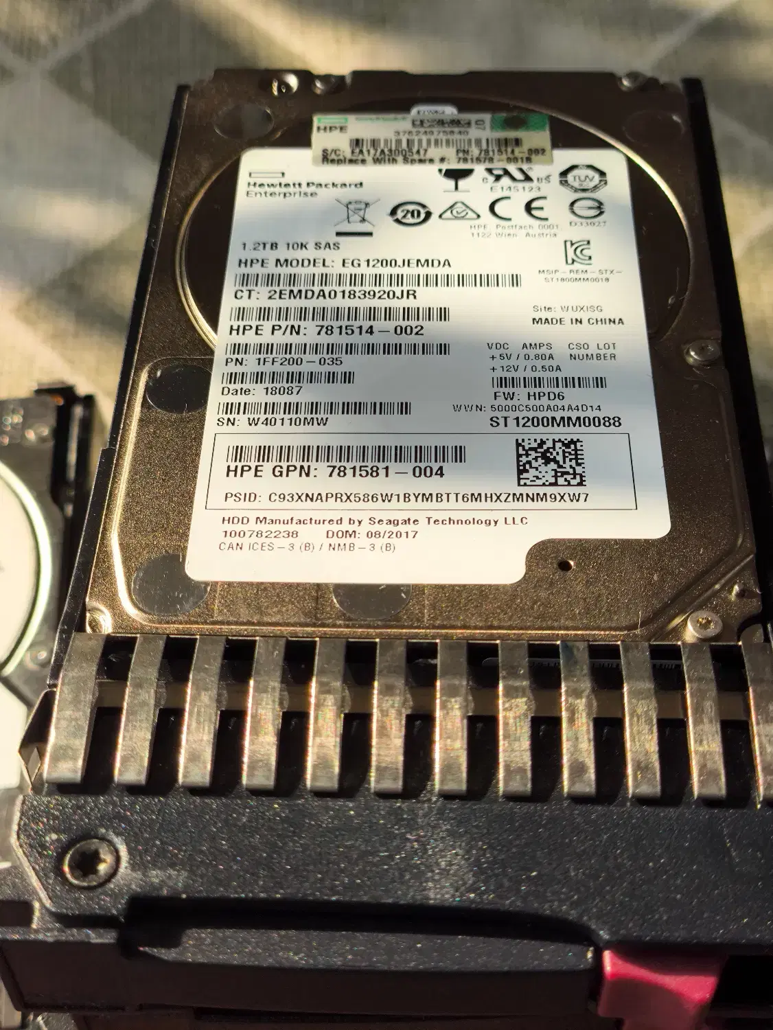 هارد HP Server|قطعات و لوازم جانبی رایانه|تهران, مرزداران|دیوار