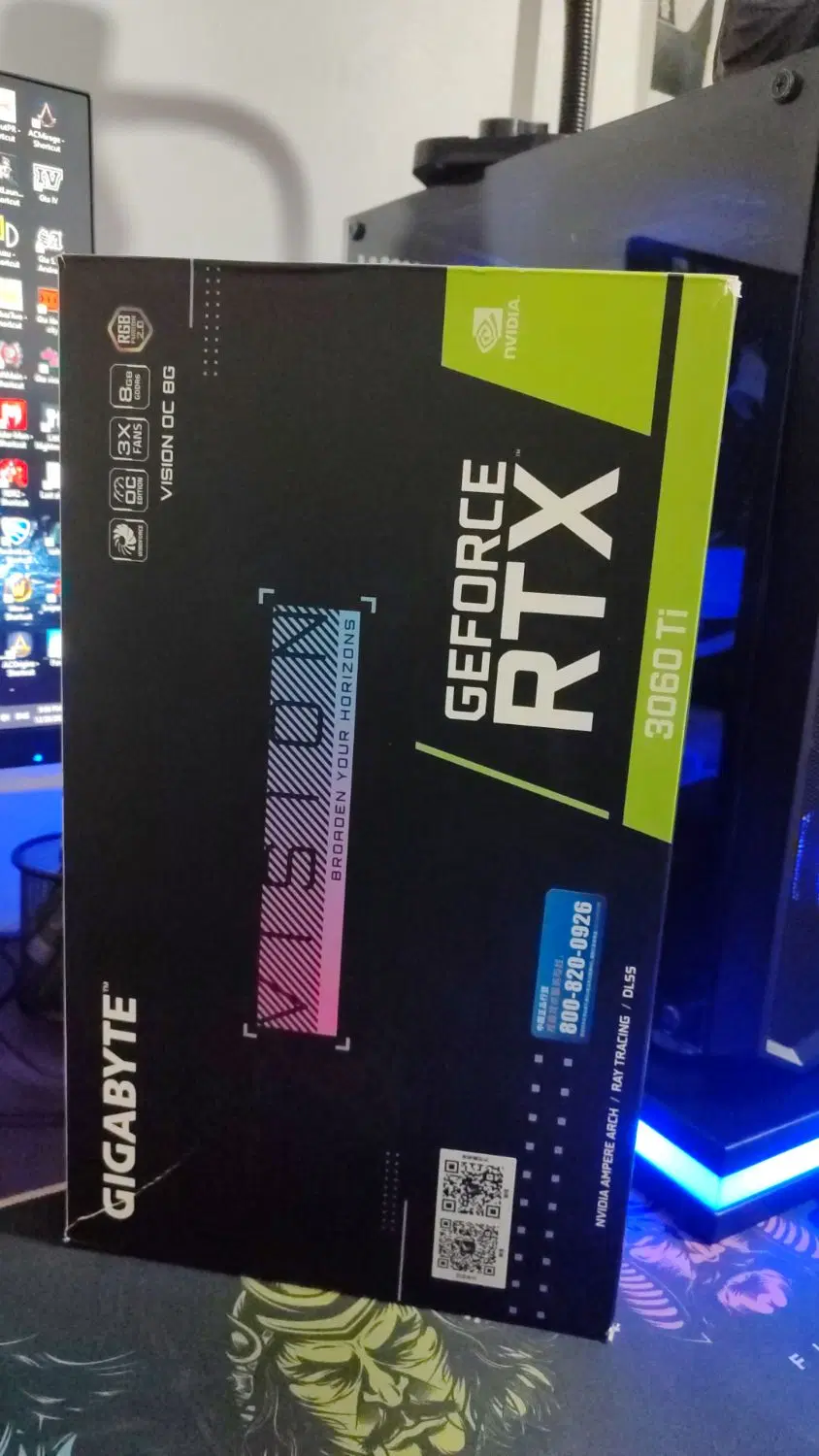 RTX 3060ti gigabyte vision|قطعات و لوازم جانبی رایانه|ارومیه, |دیوار