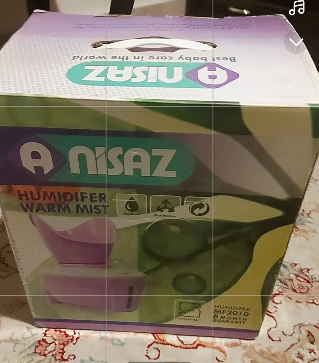 دستگاه بخور گرم Anisaz مدل MF2010|آرایشی، بهداشتی، درمانی|تهران, زاهد گیلانی|دیوار