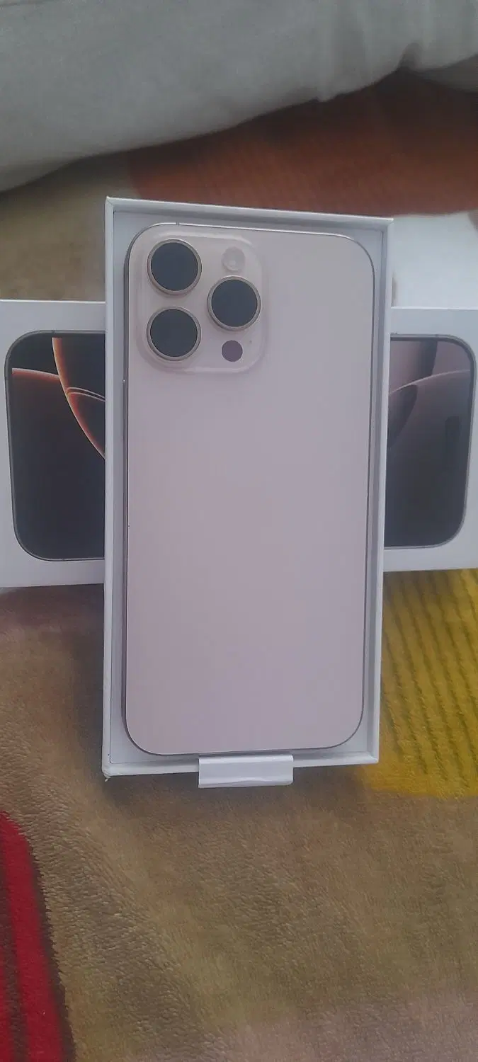 iPhone poromax16 desert 256|موبایل|همدان, |دیوار