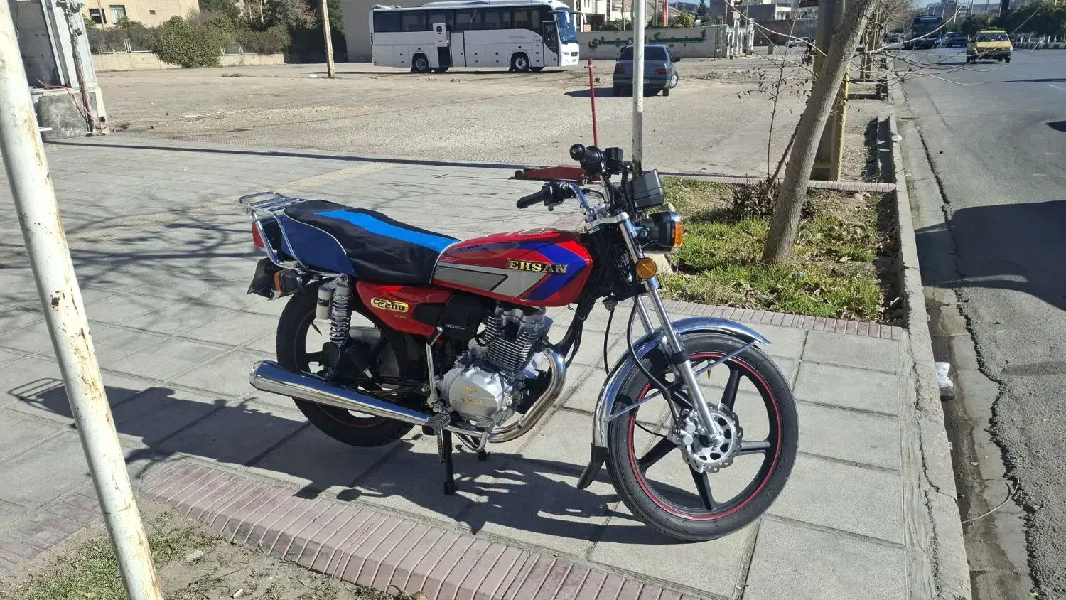موتور احسان 200|موتورسیکلت|شیراز, شریف‌آباد|دیوار