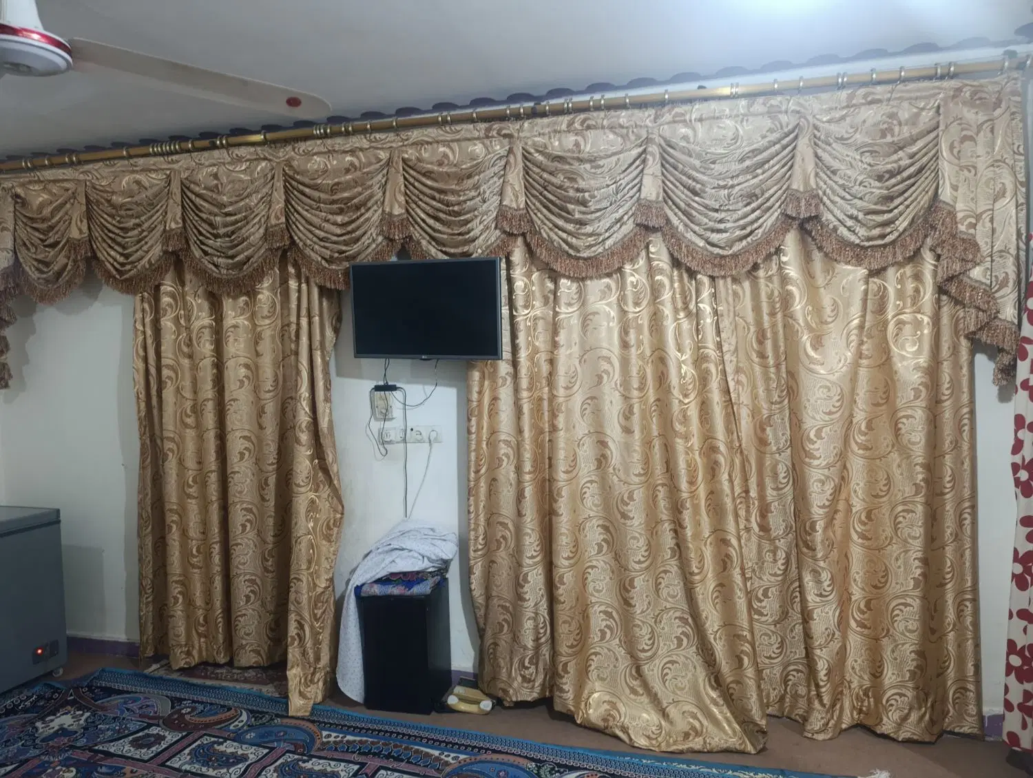 پرده|پرده، رانر، رومیزی|اهواز, فدک|دیوار