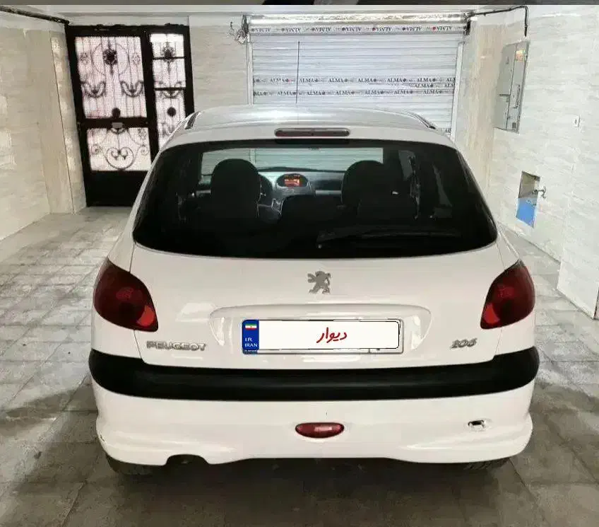 پژو ۲۰۶ تیپ ۵|خودرو سواری و وانت|تهران, شهرک استقلال|دیوار