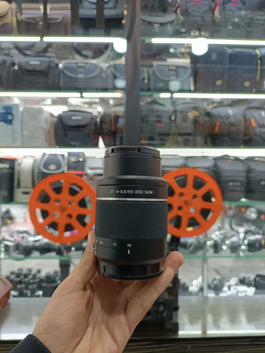 lens 55-200 a mant|دوربین عکاسی و فیلم‌برداری|تهران, پامنار|دیوار
