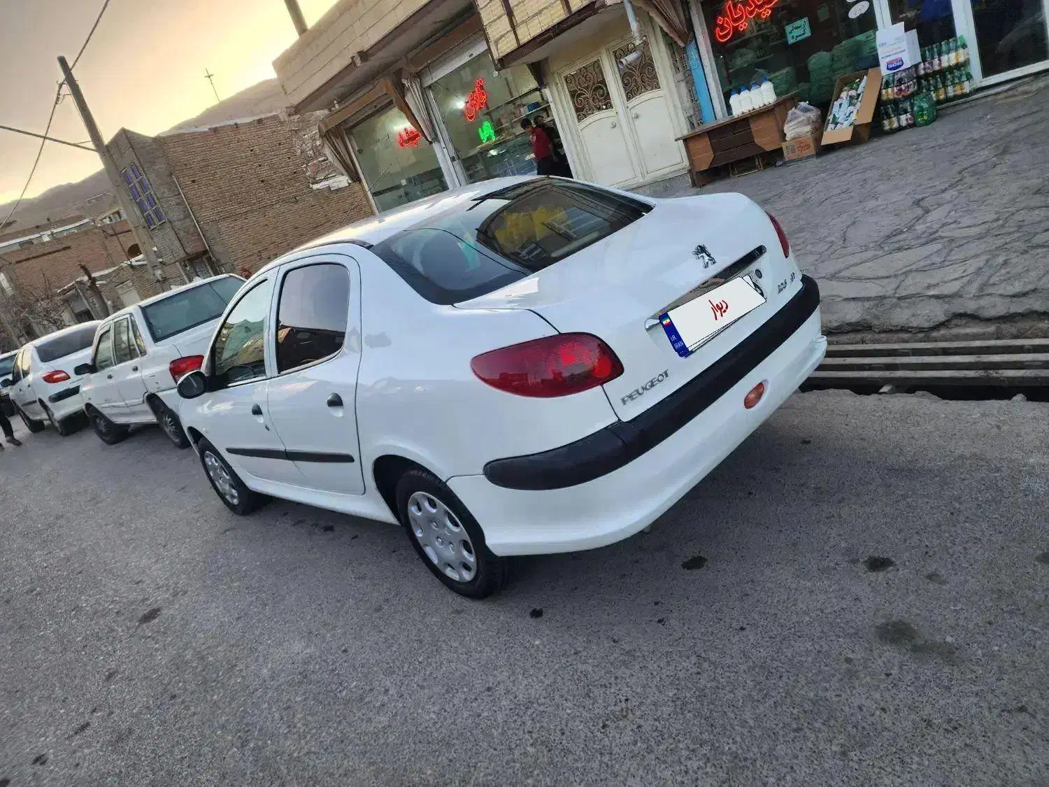 206sd V8مدل ۹۳|خودرو سواری و وانت|باسمنج, |دیوار