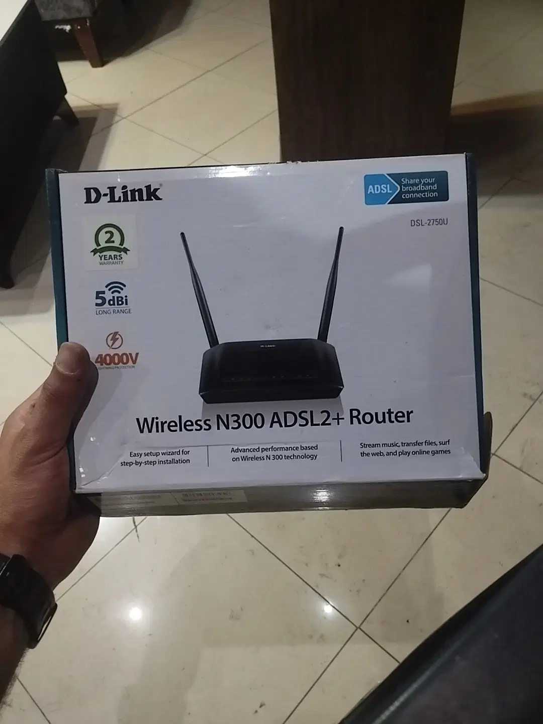 مودم Adsl Dlink|مودم و تجهیزات شبکه|تهران, ازگل|دیوار