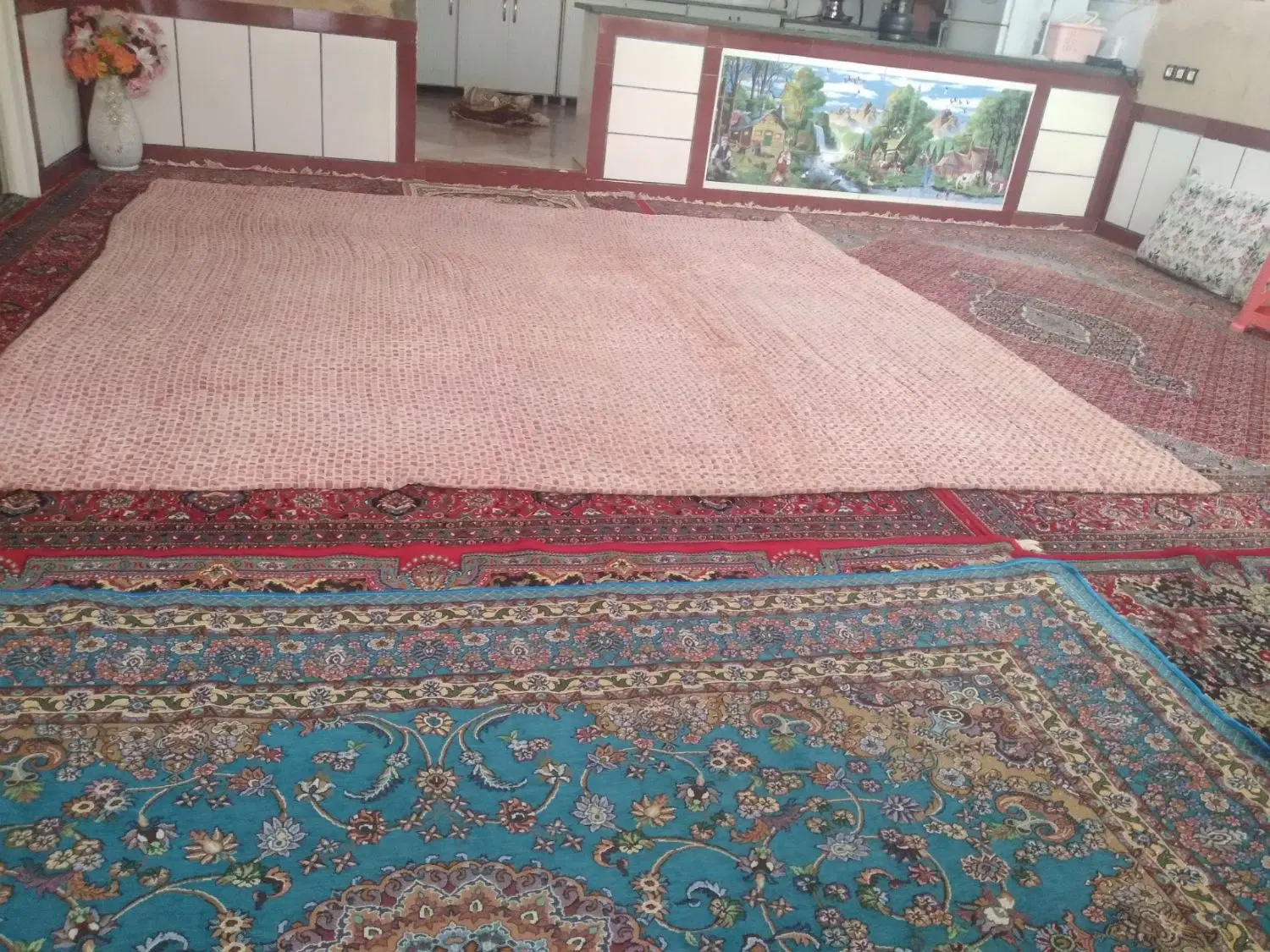 لحاف|رختخواب، بالش، پتو|نهاوند, |دیوار