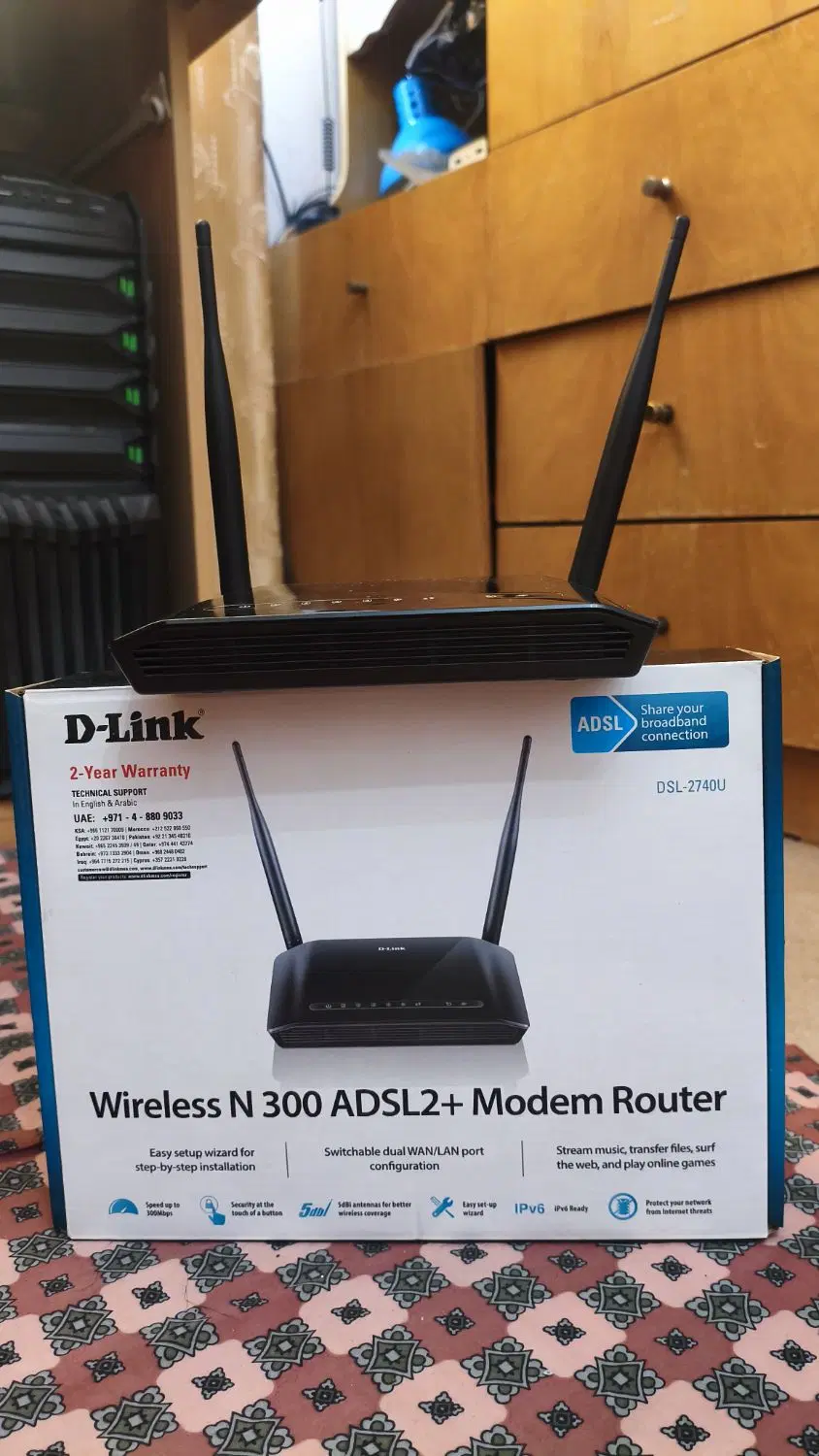 مودم Dlink-2740U|مودم و تجهیزات شبکه|زنجان, |دیوار