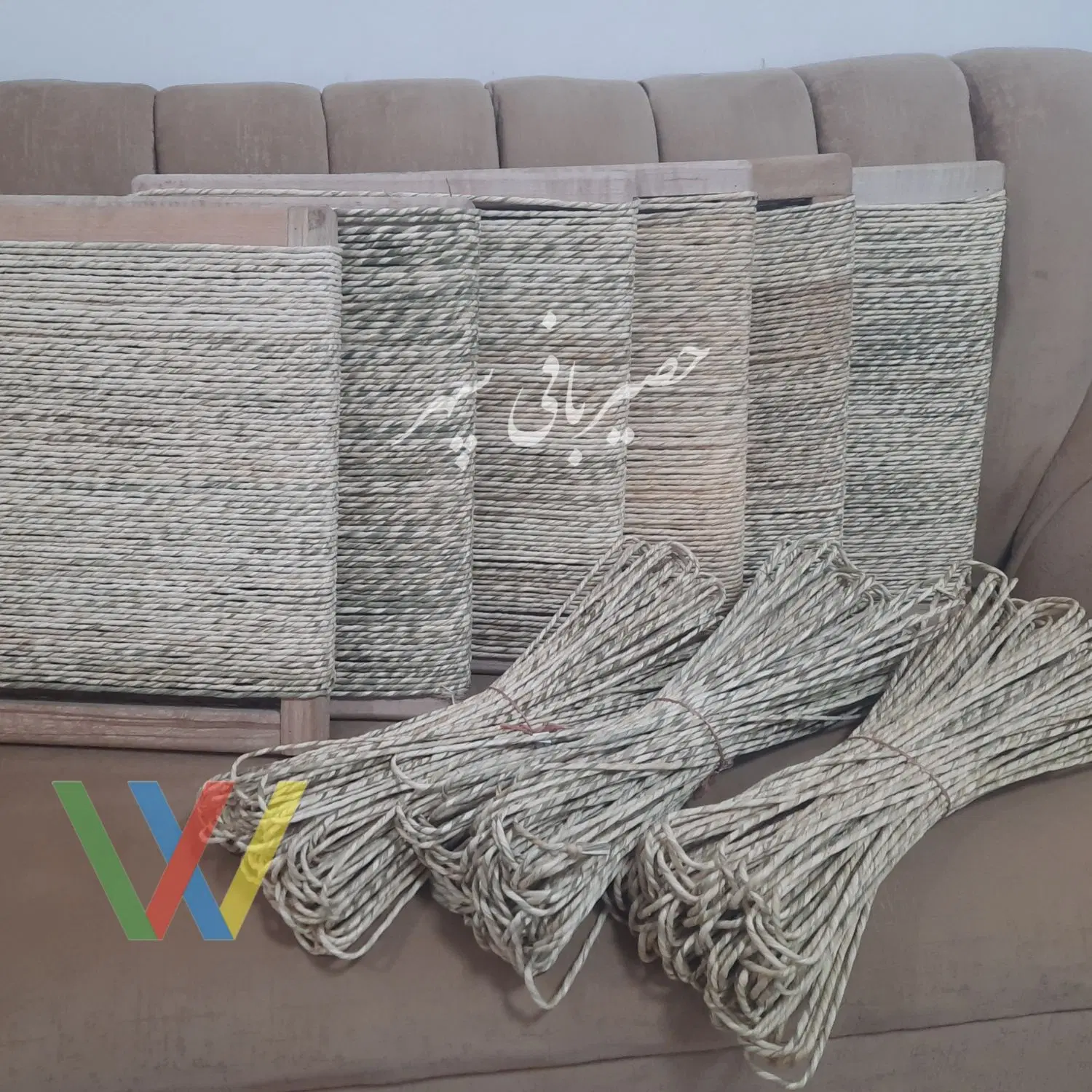 طناب حصیری ویژه ،مناسب‌ دکور و‌ تزئینات حصیری لوکس|صنایع دستی و سایر لوازم تزئینی|تهران, امانیه|دیوار