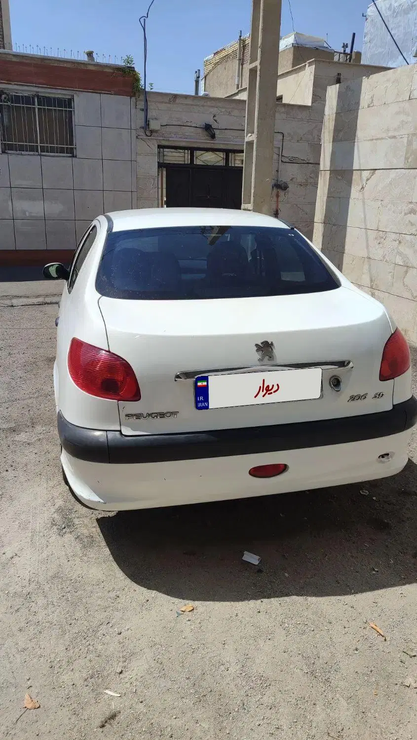 206 SD v20|خودرو سواری و وانت|زنجان, |دیوار