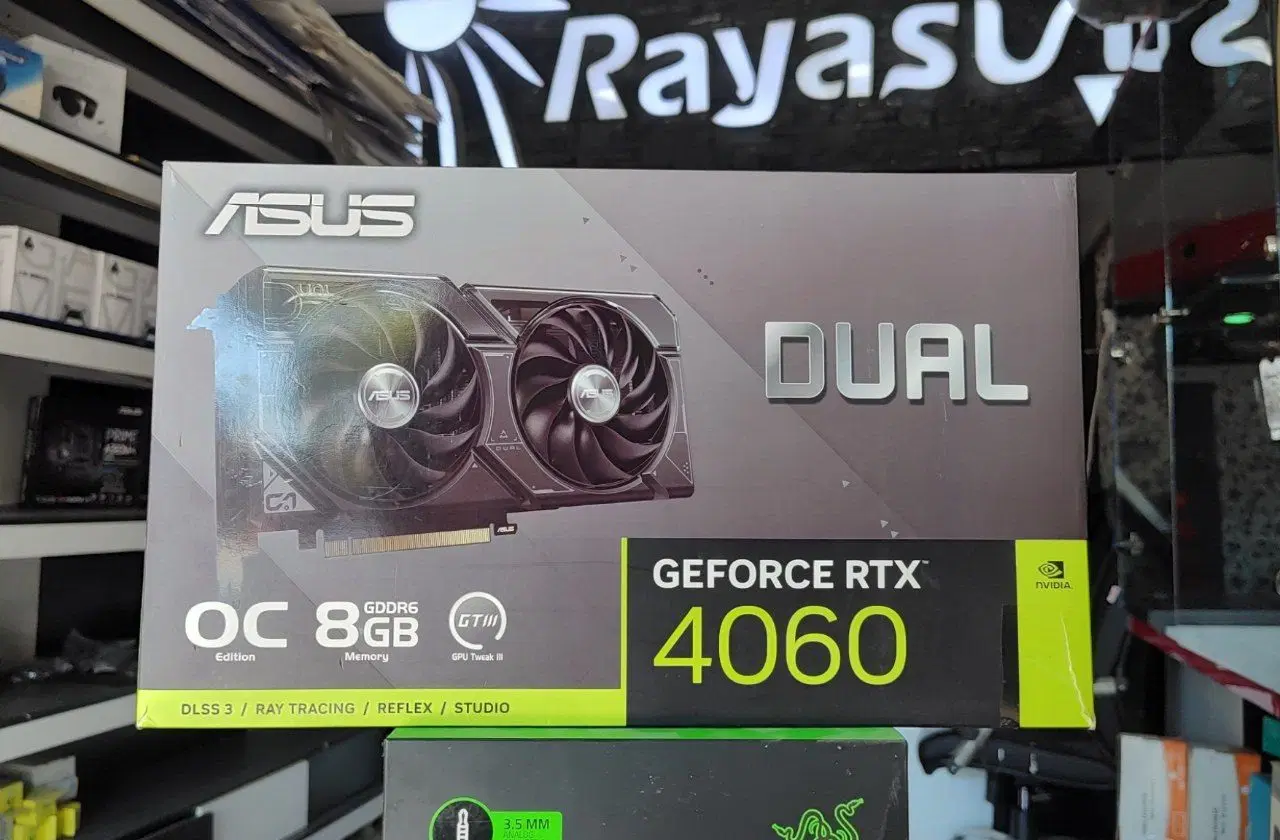 RTX 4060 Dual ASUS 8GB|قطعات و لوازم جانبی رایانه|فریدونکنار, |دیوار