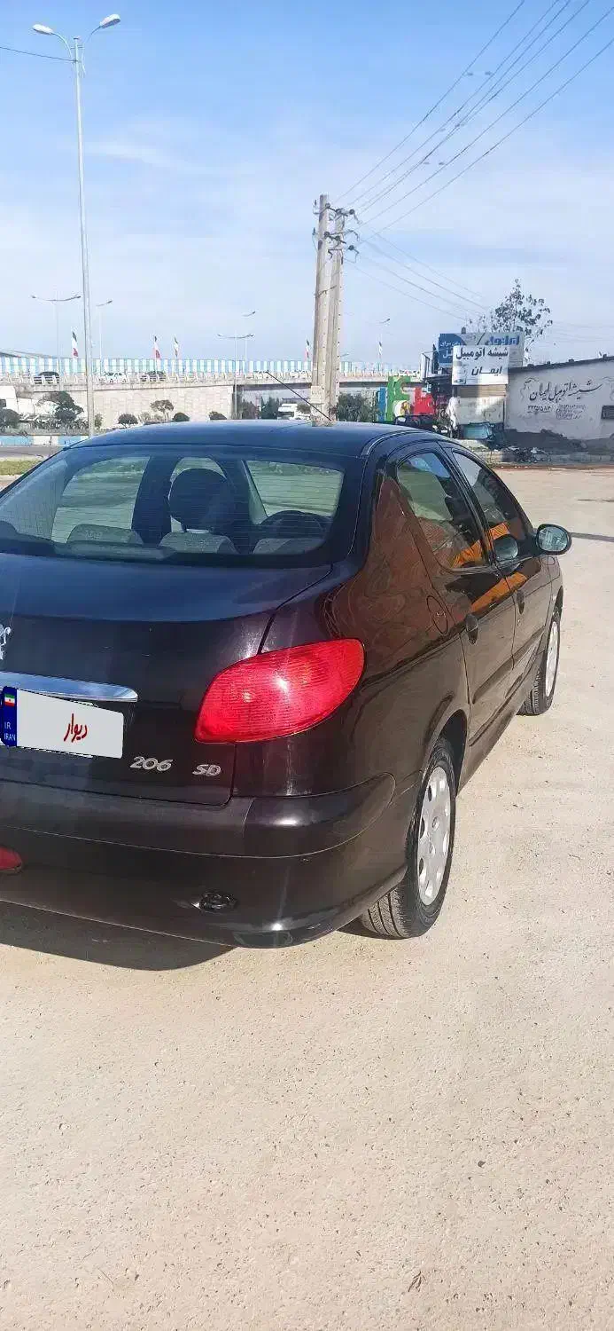 206sdمدل 88|خودرو سواری و وانت|بابلسر, |دیوار