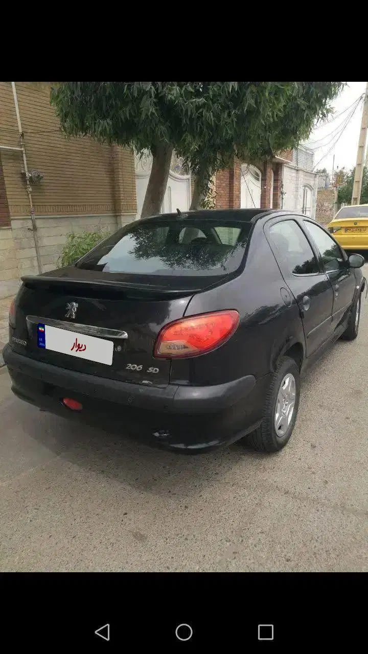 206 sd|خودرو سواری و وانت|قم, هنرستان|دیوار