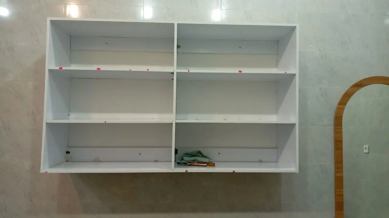 قفسه MDF|کتابخانه، شلف، قفسه‌های دیواری|رفسنجان, |دیوار