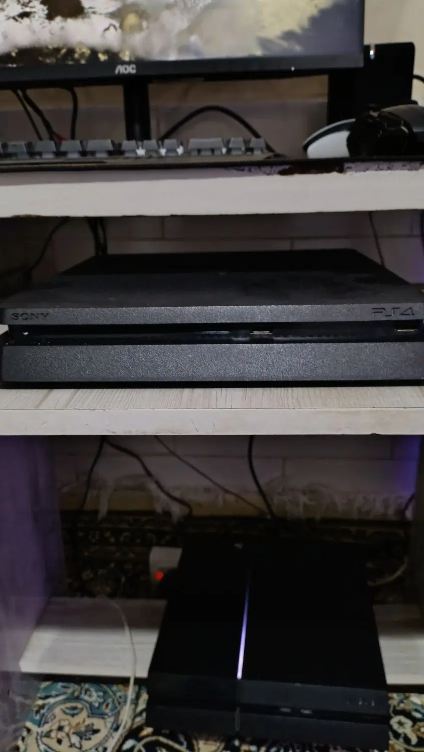 ps4 slim|کنسول، بازی ویدئویی و آنلاین|مشهد, نیزه|دیوار