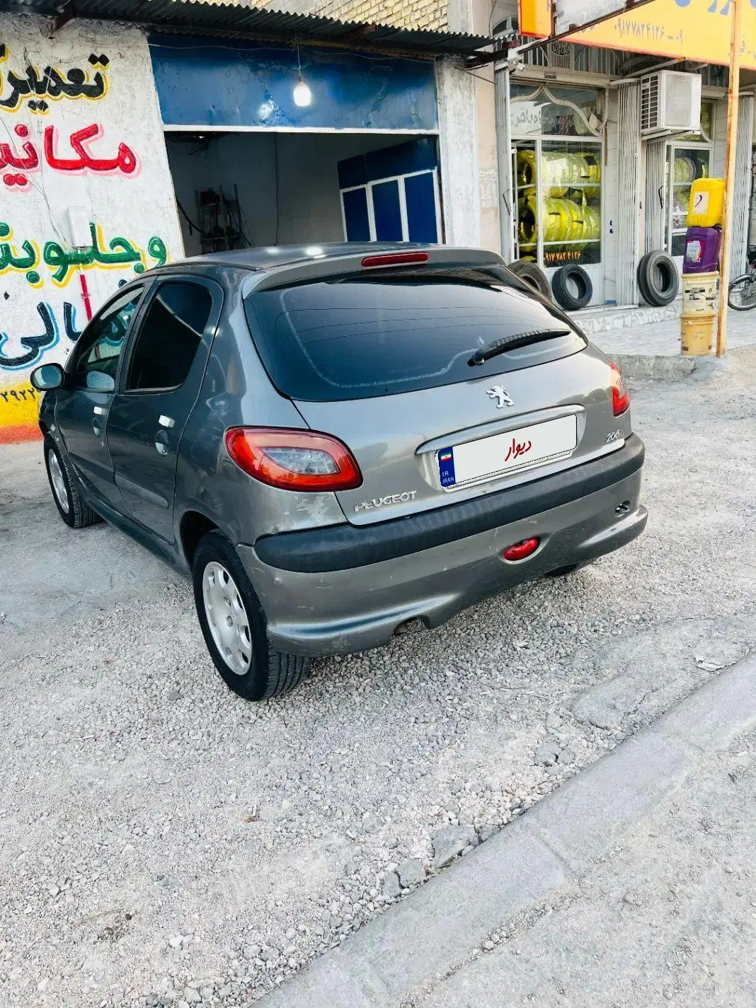 ۲۰۶مدل۸۷تیپ۲|خودرو سواری و وانت|لامرد, |دیوار
