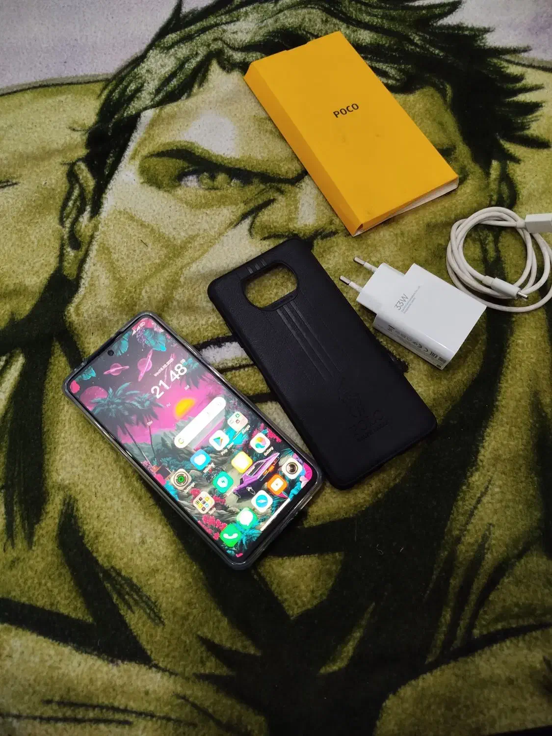 poco x3 nafc|موبایل|کرج, حصارک بالا|دیوار