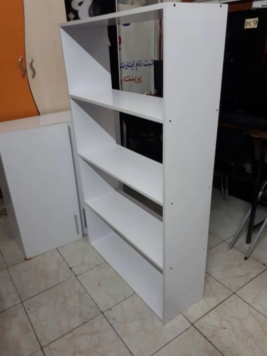 قفسه|کتابخانه، شلف، قفسههای دیواری|شیراز, نصر|دیوار