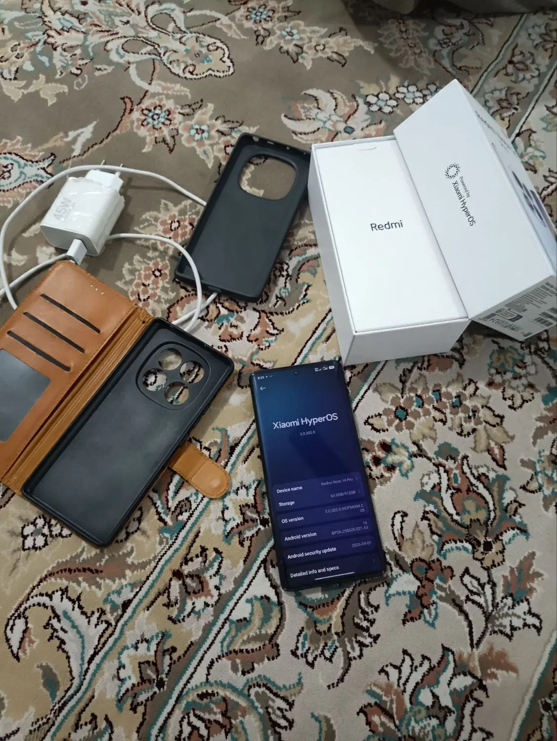 note 14pro 512 12|موبایل|یزد, |دیوار