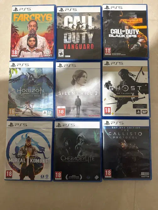 بازی دیسک ps5|کنسول، بازی ویدئویی و آنلاین|تهران, پرستار|دیوار