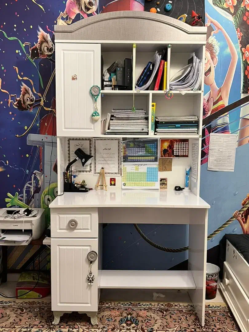 سرویس ۴ تیکه کودک و نوجوان در حد نو|تخت و سرویس خواب|مشهد, رضاشهر|دیوار