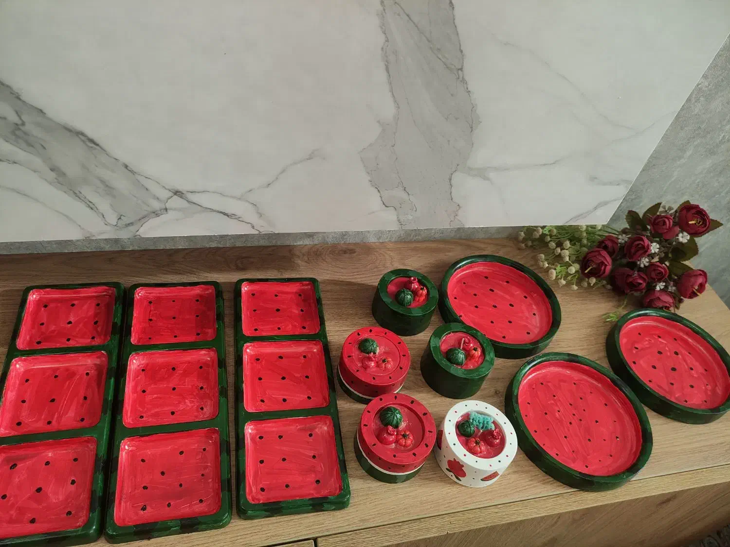 ظروف یلدایی|ظروف سرو و پذیرایی|کرج, دهقان ویلا|دیوار